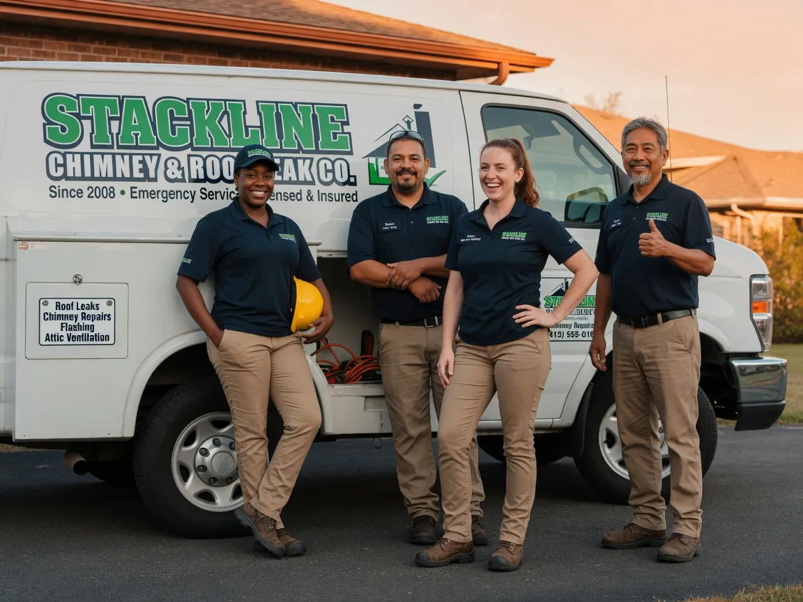 Chimney flashing repair company in Turtle Lake, WI